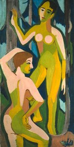 Due nudi nel bosco
